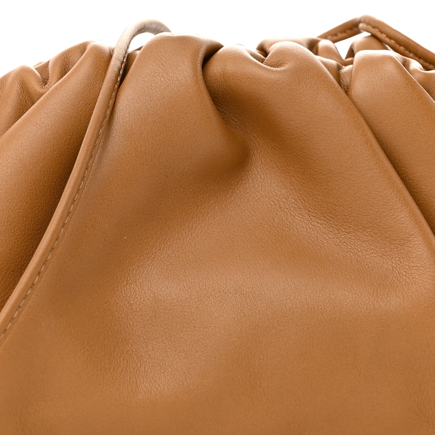 Butter Calfskin The Mini Pouch Teak