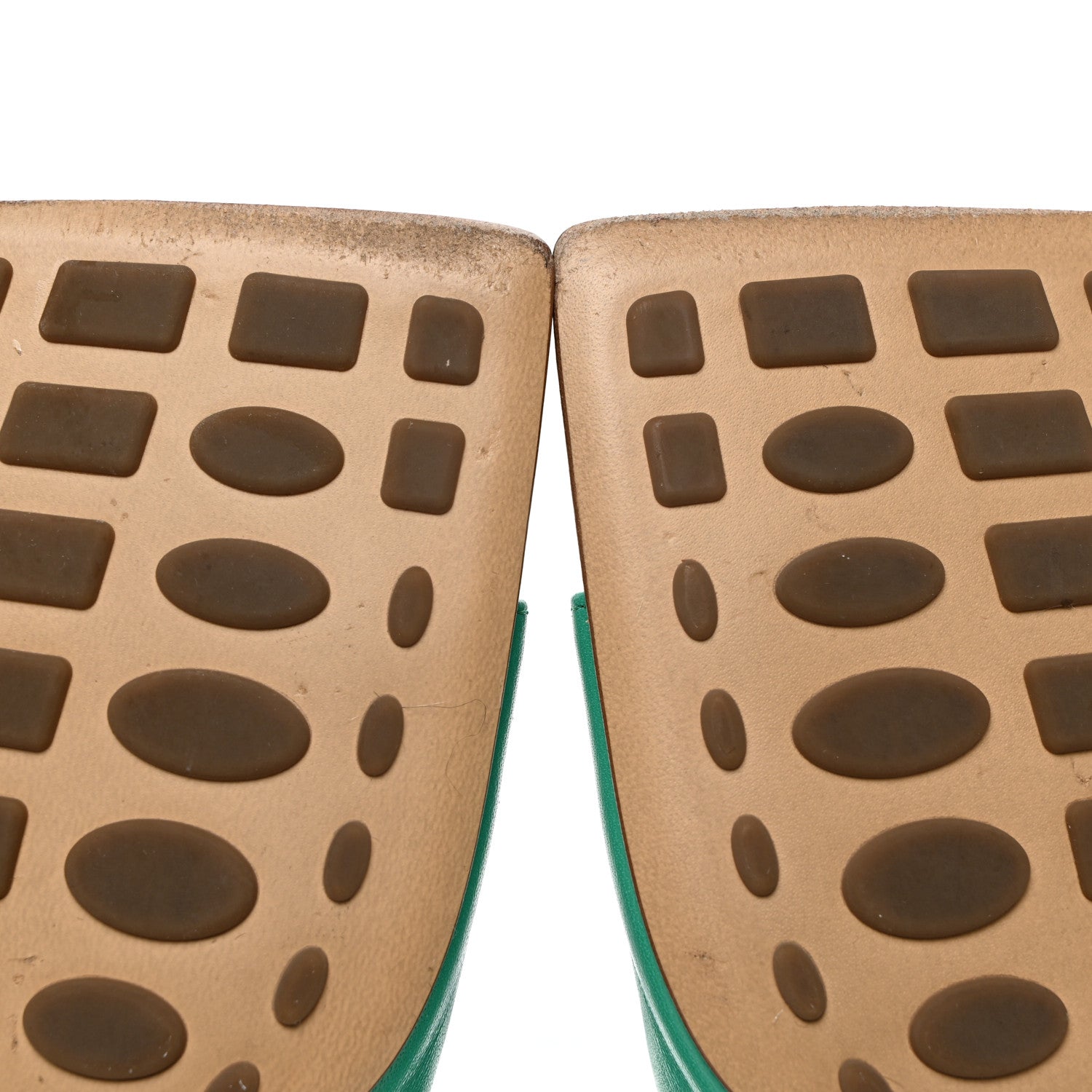 Bottega Veneta Nappa Stretch Mule Sandals 37 Acid Turquoise 10 of 10