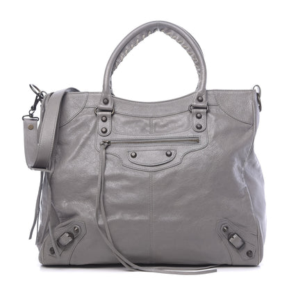 Balenciaga Agneau Classic Hardware Velo Gris Pyrite 1 of 10