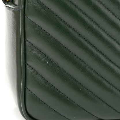 Saint Laurent Calfskin Matelasse Monogram Lou Camera Bag Military Green 11 of 11