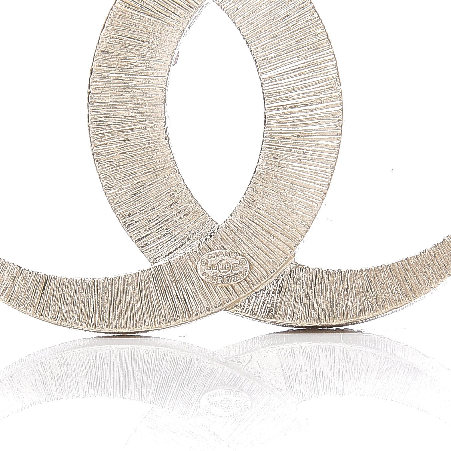 Chanel Baguette Crystal Dubai CC Brooch Gold 3 of 4