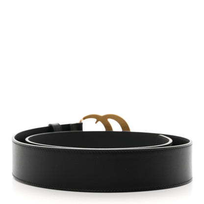 Gucci Calfskin Double G 40mm Belt 85 34 Belt Black 2 of 5