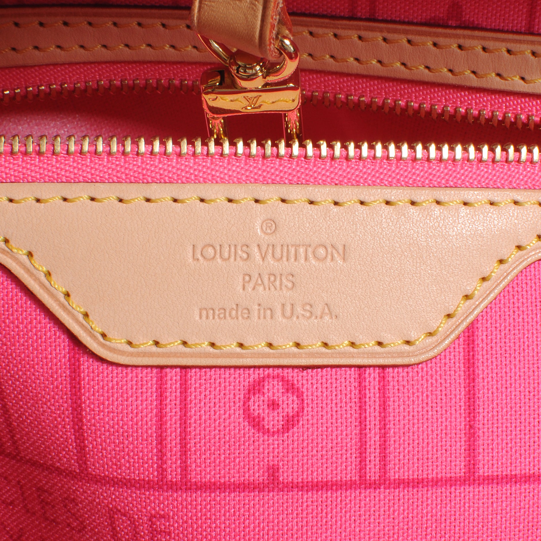 Louis Vuitton Monogram Roses Neverfull MM 5 of 7