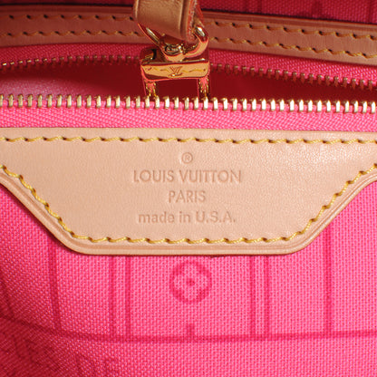 Louis Vuitton Monogram Roses Neverfull MM 5 of 7