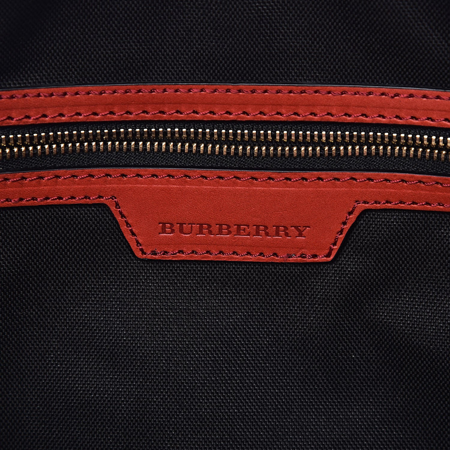 Burberry Horseferry Check Medium Alchester Bowling Bag Red 7 of 10