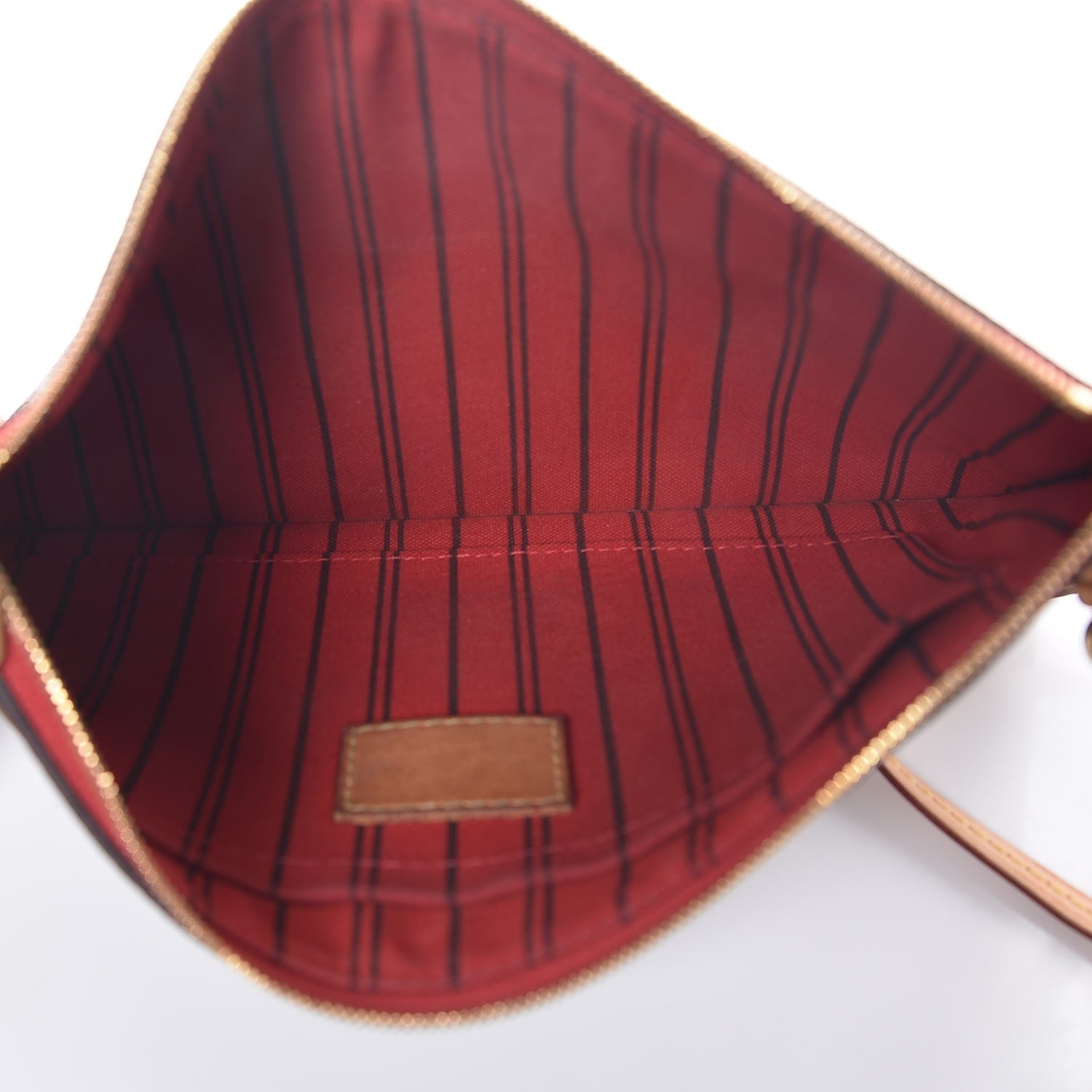 Louis Vuitton Monogram Neverfull MM GM Pochette Cherry 5 of 9