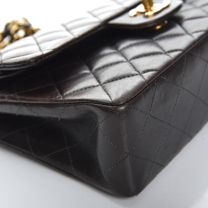 Chanel Lambskin Quilted Small Double Flap Black 11 of 17