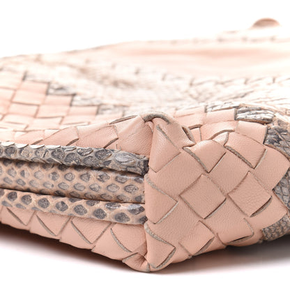 Bottega Veneta Nappa Intrecciato Ayers Crossbody Pillow Messenger Flamingo 8 of 9