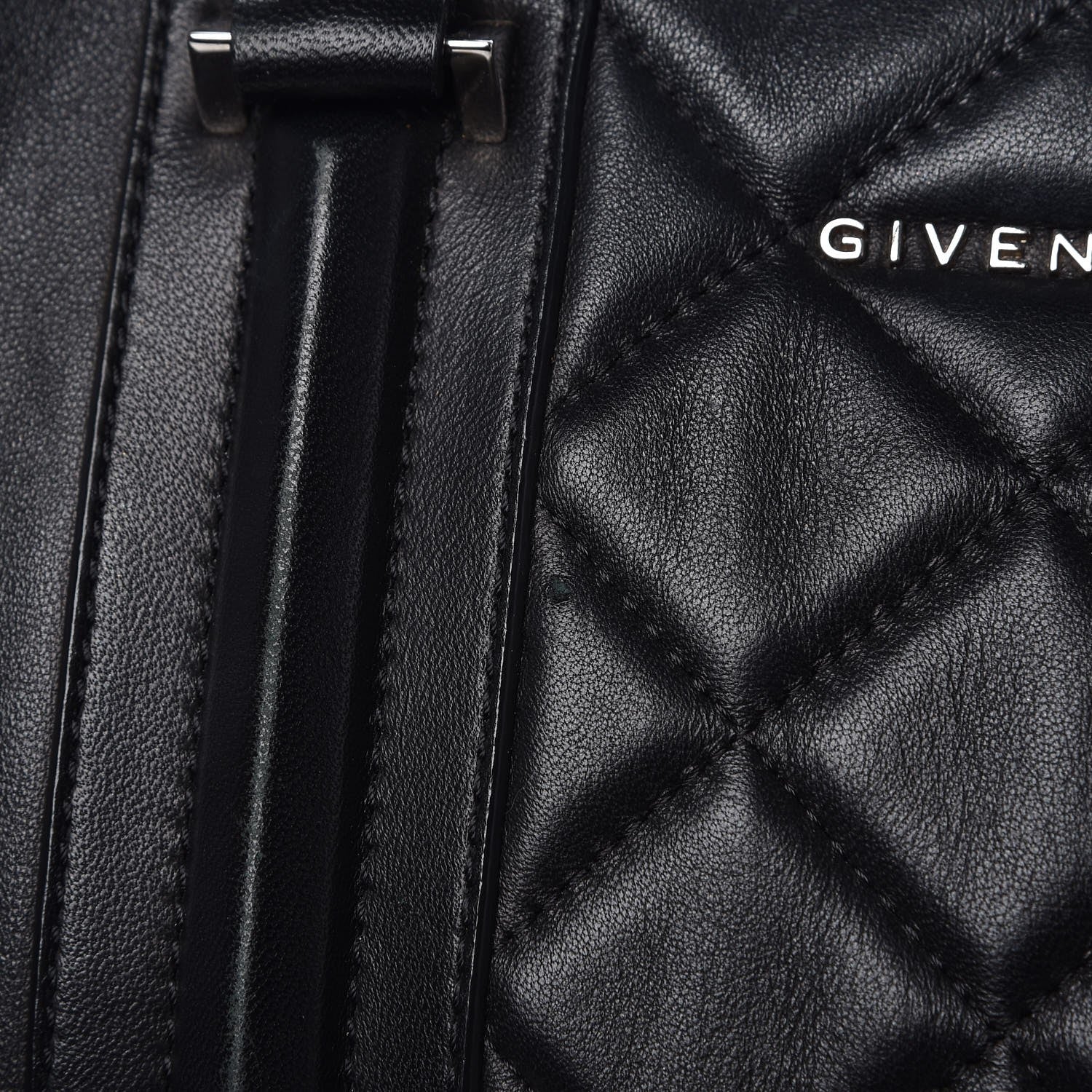 Givenchy Lambskin Quilted Large Lucrezia Black 14 of 14