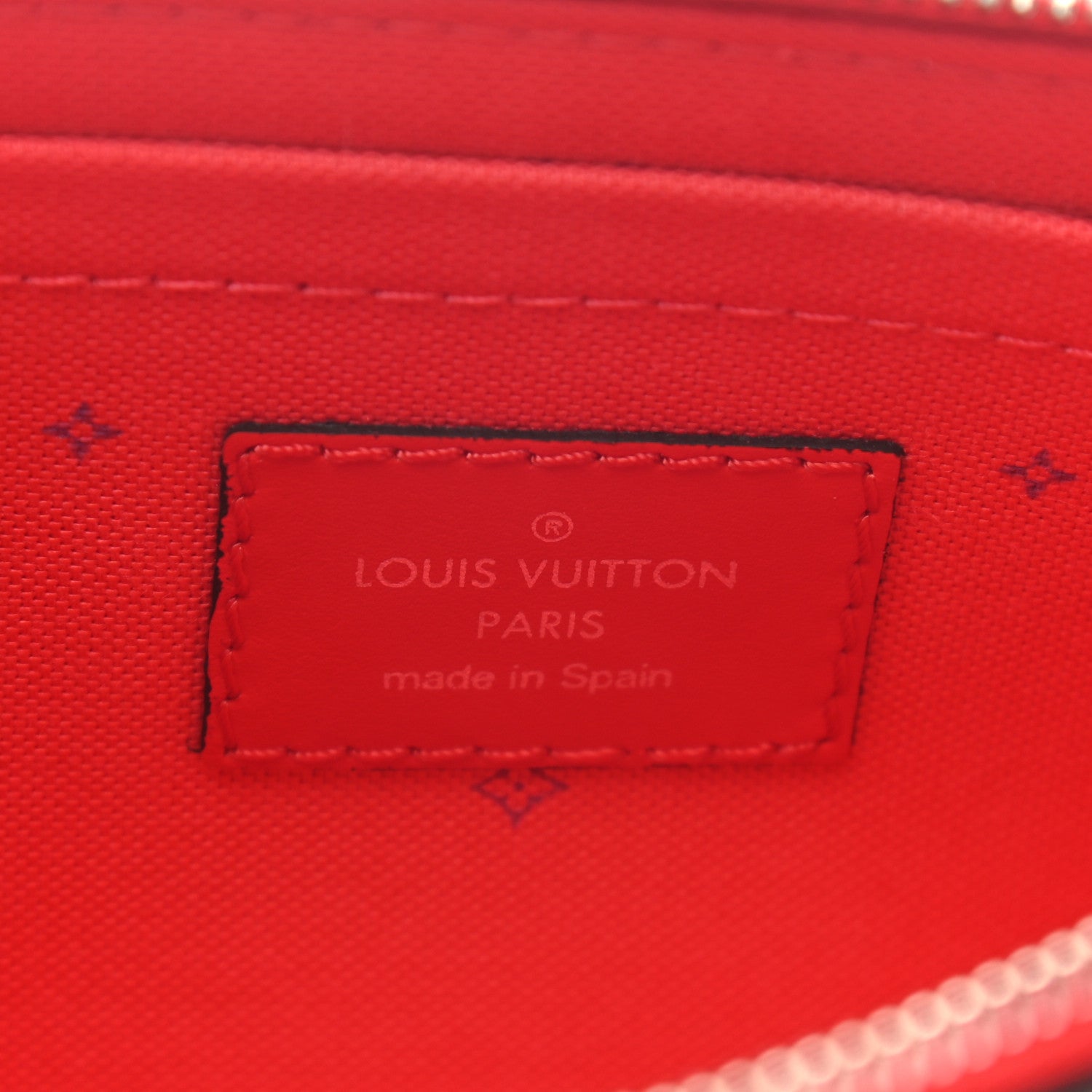 Louis Vuitton Monogram Escale Neverfull MM GM Pochette Rouge 6 of 7