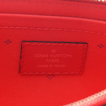 Louis Vuitton Monogram Escale Neverfull MM GM Pochette Rouge 6 of 7