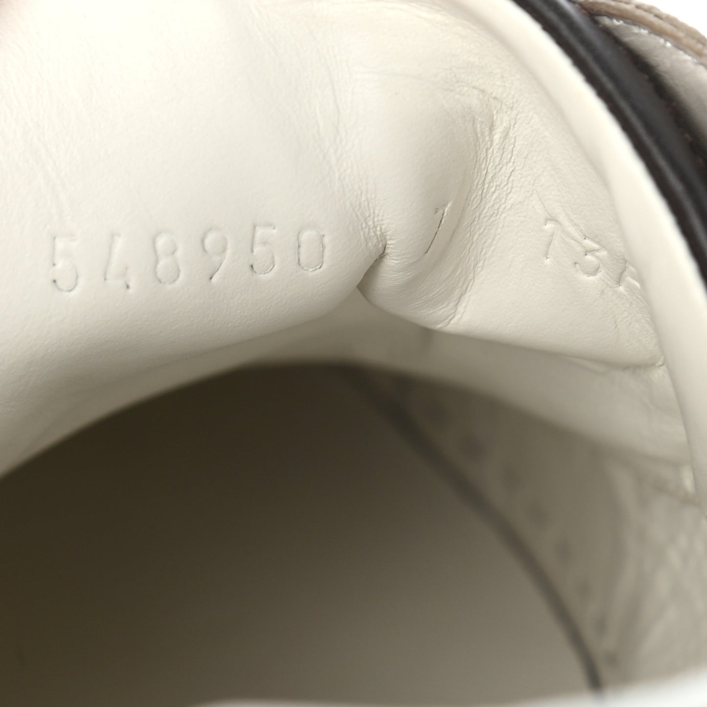 GG Supreme Monogram Ayers Mens Ace Bee Sneaker 7