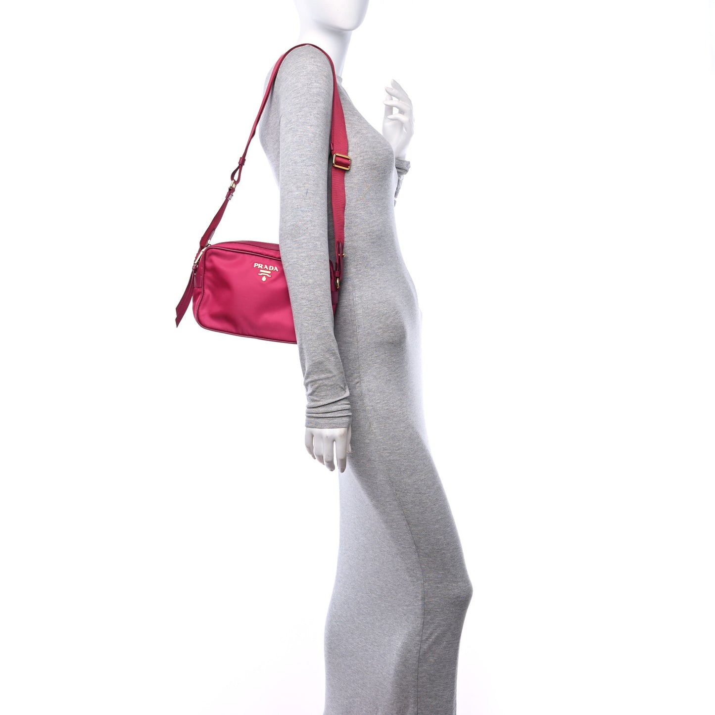 Tessuto Nylon Soft Calf Camera Bag Ibisco