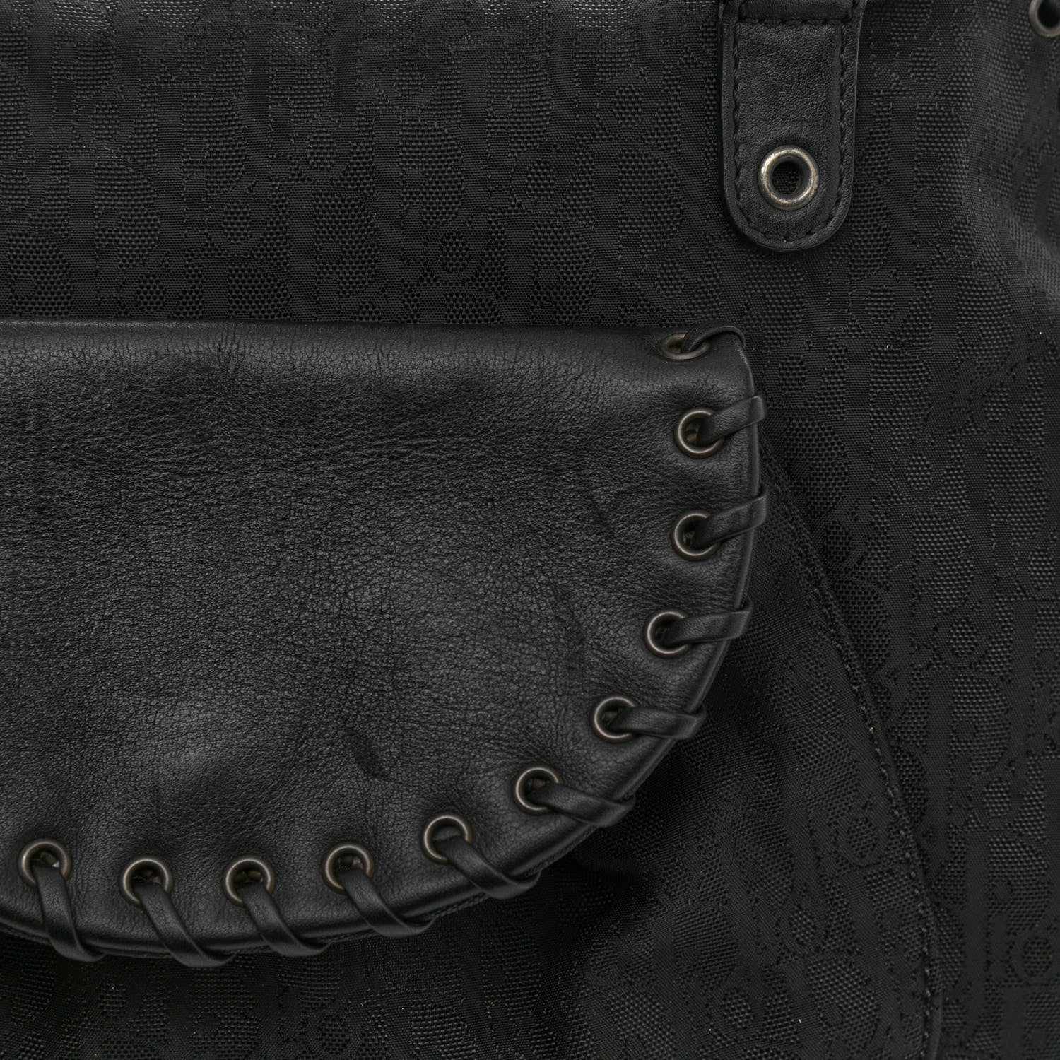 Christian Dior Monogram Ethnic Shoulder Bag Black 13 of 13