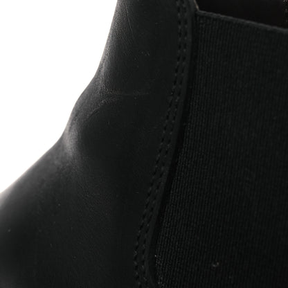 Bottega Veneta Calfskin The Tire Cropped Chelsea Boots 40.5 Black Tangerine 12 of 13