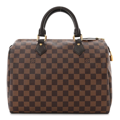 Louis Vuitton Damier Ebene Speedy 30 1 of 12
