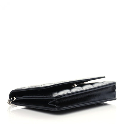 Chanel Caviar Quilted Wallet On Chain WOC Black 4 of 11