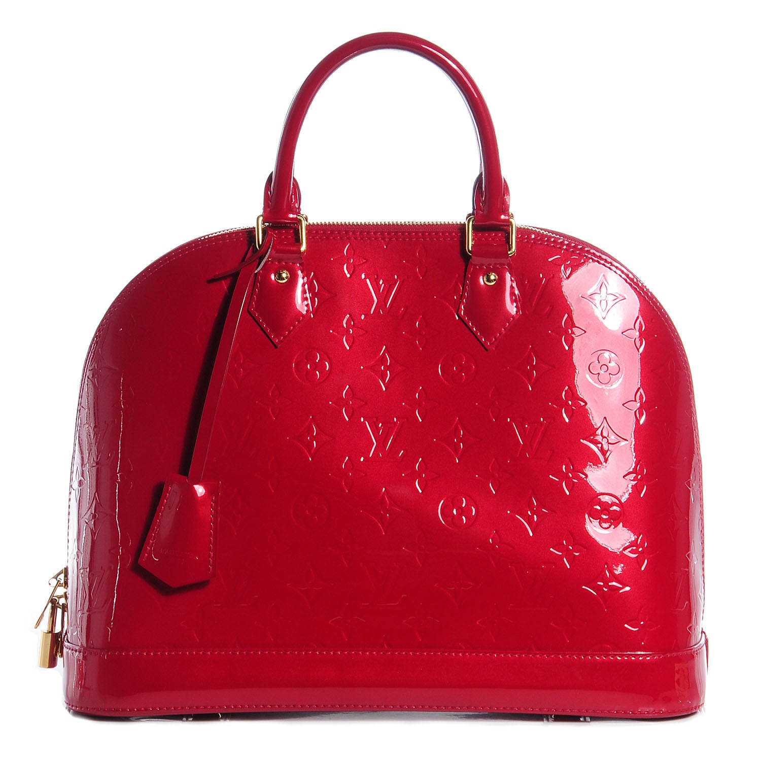 Louis Vuitton Vernis Alma MM Pomme D'Amour 1 of 7