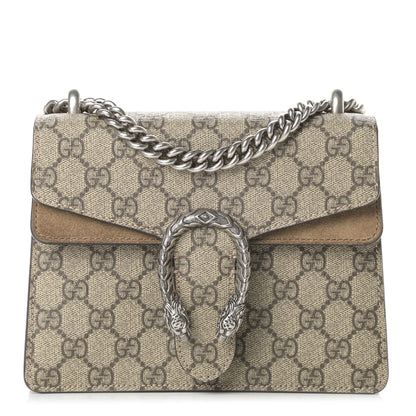 Gucci GG Supreme Monogram Mini Dionysus Shoulder Bag Taupe 1 of 13