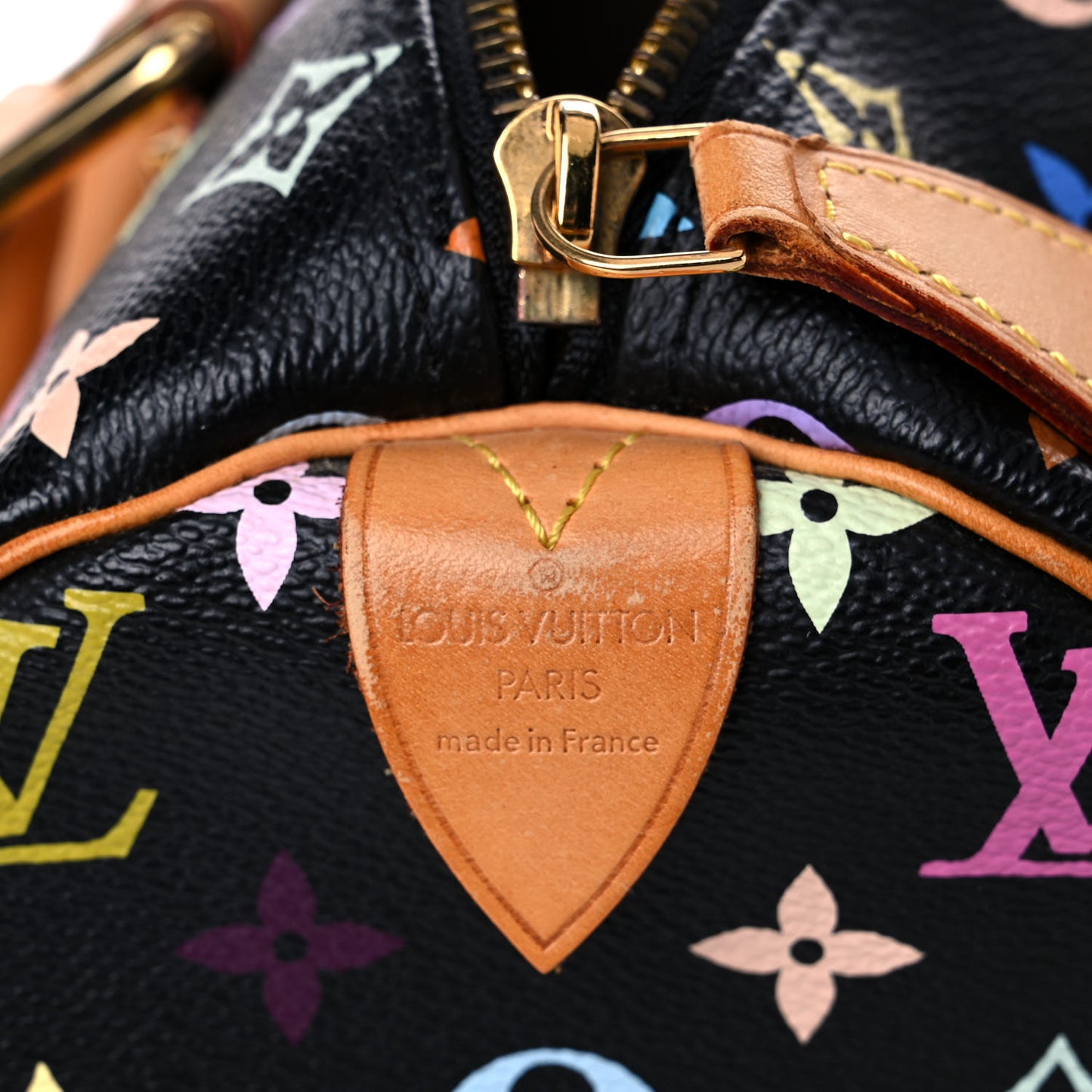 Monogram Multicolor Speedy 30 Black