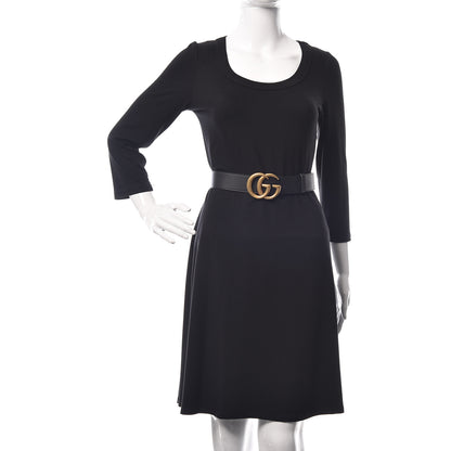 Gucci Calfskin Double G 40mm Belt 90 36 Black 2 of 6