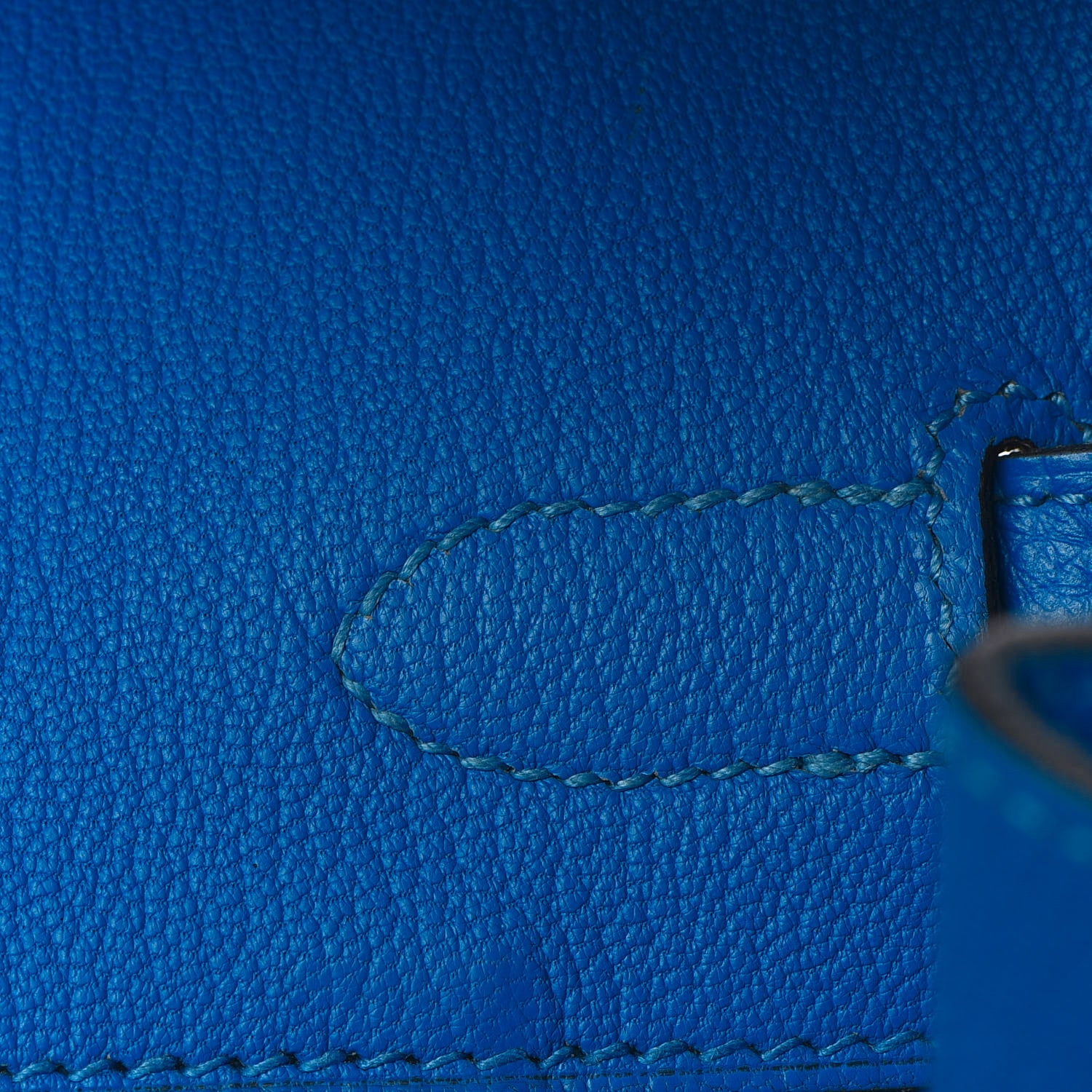 Hermes Taurillon Clemence Birkin 35 Bleu Hydra 15 of 32