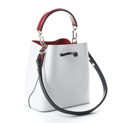Louis Vuitton Epi Neonoe Black White Scarlet 3 of 11