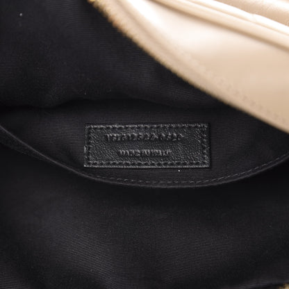 Saint Laurent Calfskin Matelasse Monogram Lou Camera Bag Dark Latte 6 of 10