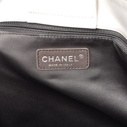 Chanel Lambskin Pearl Obsession Tote White 6 of 11
