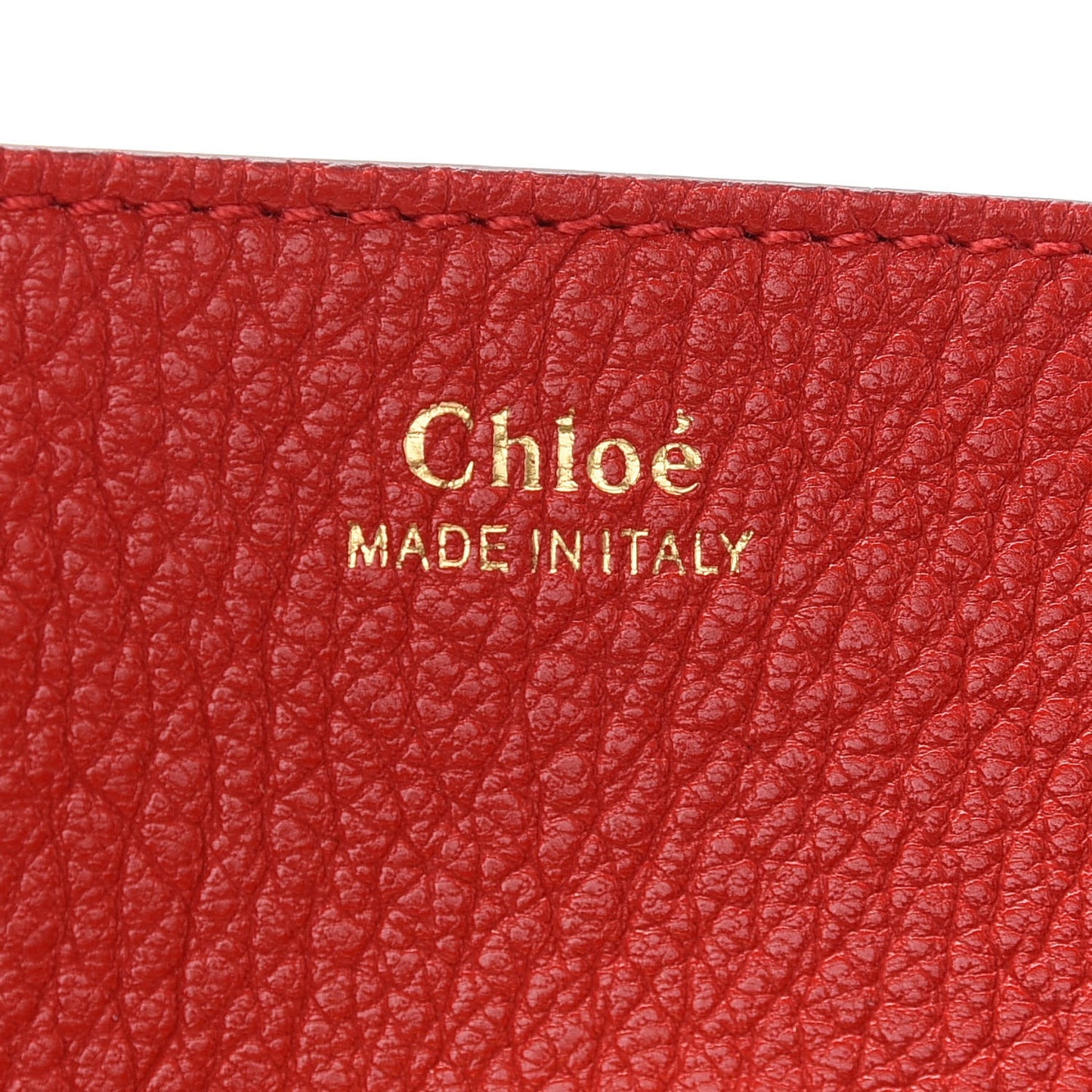 Grained Lambskin Mini Drew Shoulder Bag Plaid Red