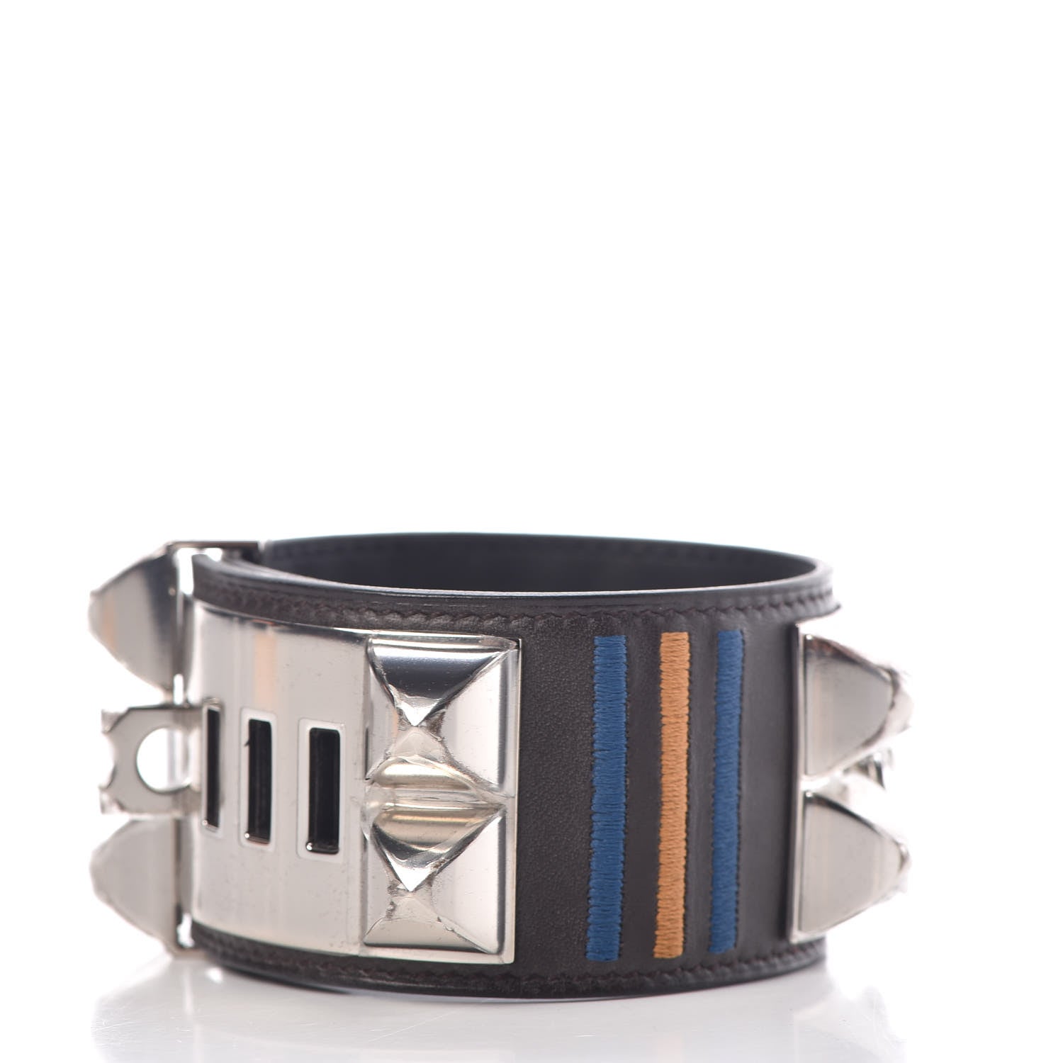 Hermes Barenia Collier de Chien CDC Rocabar Bracelet T3 Ebene 4 of 9
