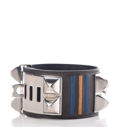 Hermes Barenia Collier de Chien CDC Rocabar Bracelet T3 Ebene 4 of 9