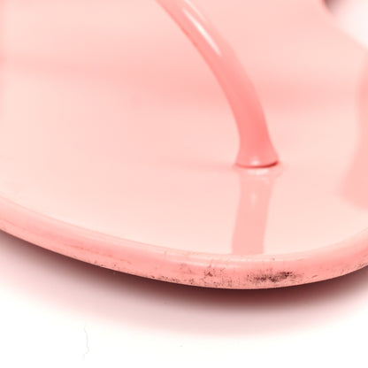 Louis Vuitton Rubber Seastar Thong Sandals 38 Light Pink 9 of 9