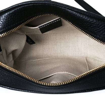 Gucci Pebbled Calfskin Small Soho Disco Bag Black 4 of 11