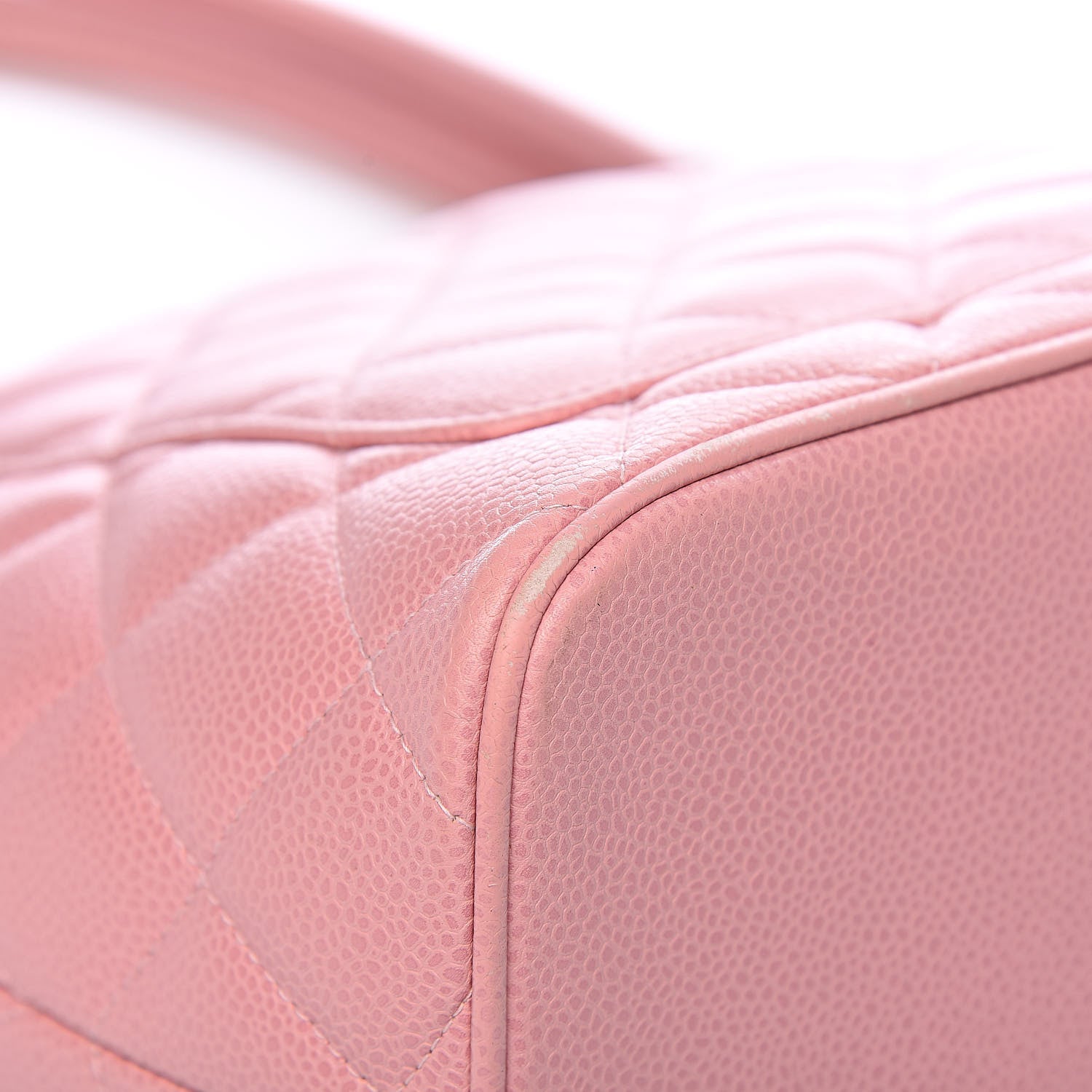 Chanel Caviar Quilted Medallion Tote Light Pink 12 of 16