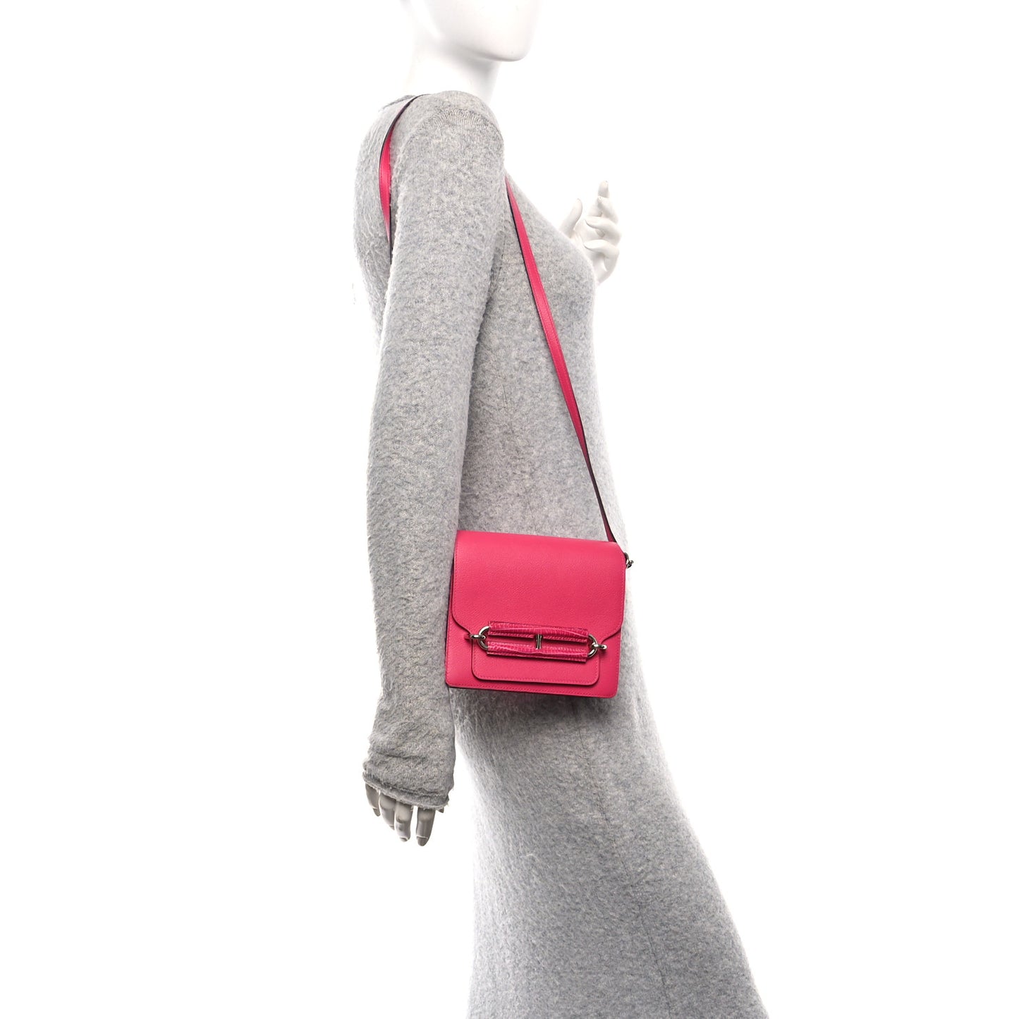 Evercolor Matte Alligator Mini Touch Sac Roulis Rose Mexico