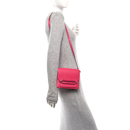 Hermes Evercolor Matte Alligator Mini Touch Sac Roulis Rose Mexico 3 of 21
