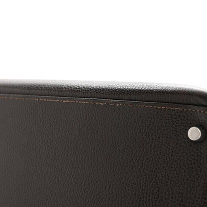 Hermes Vache Liegee Kelly Sellier 32 Chocolate 13 of 14