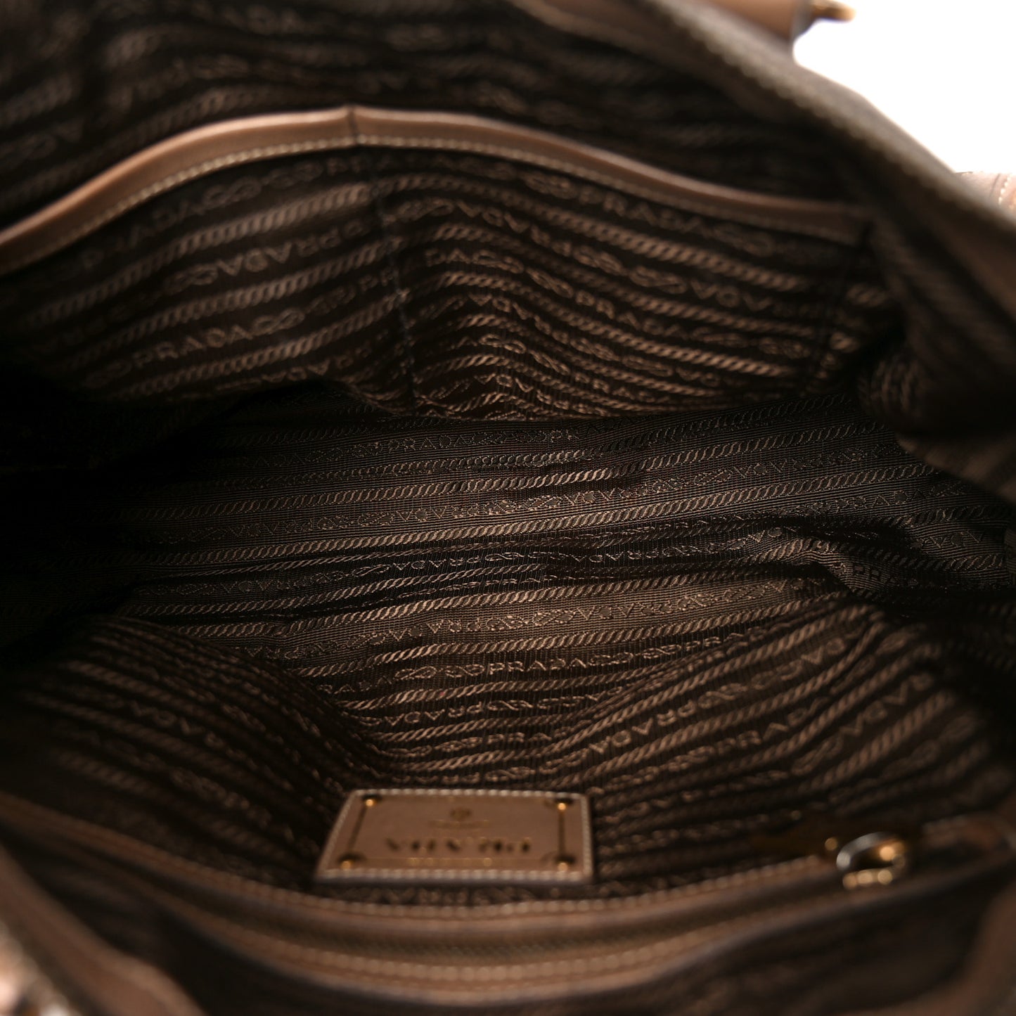 Cervo Deerskin Shopping Satchel Visone