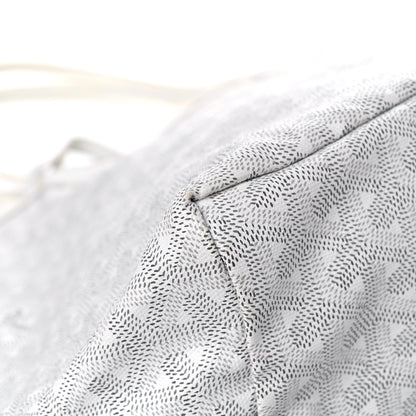 Goyard Goyardine Saint Louis PM White 9 of 17