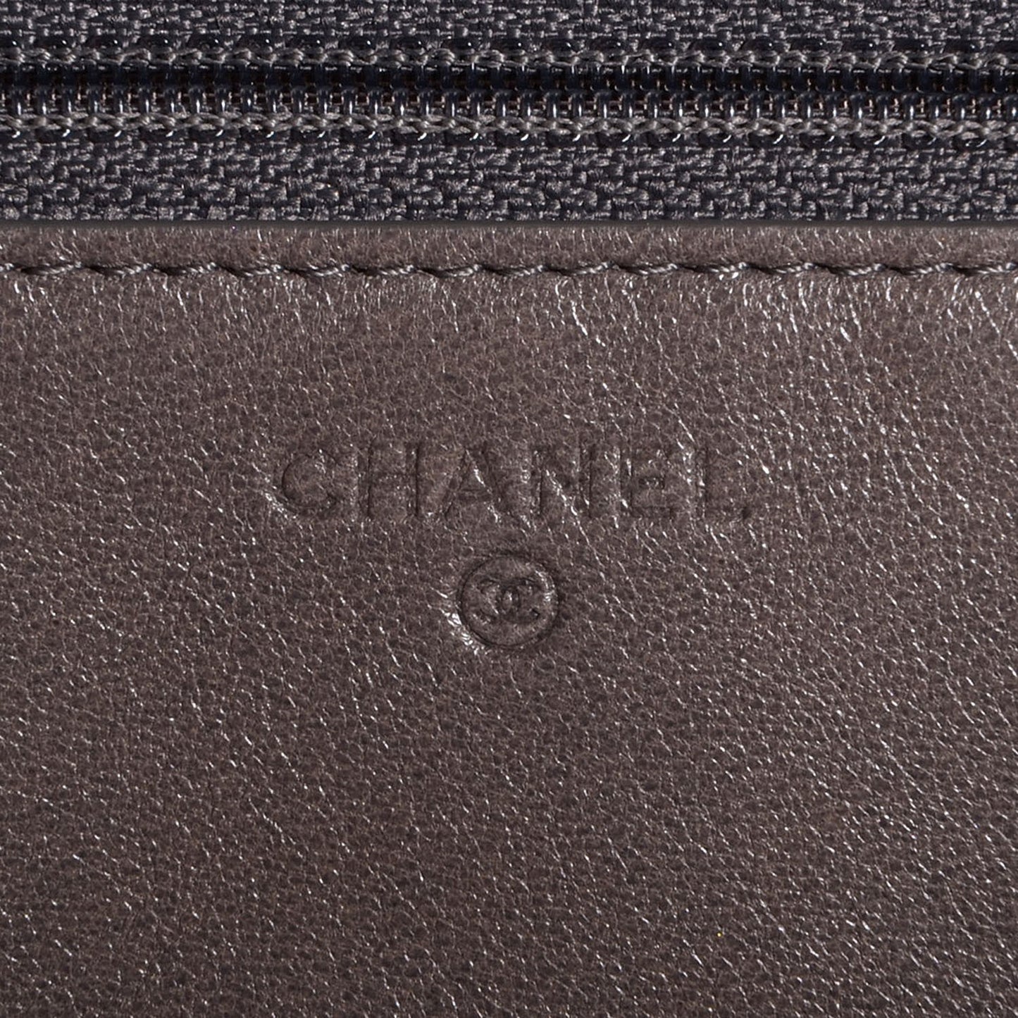 Lambskin Small Crossbody Flap Grey
