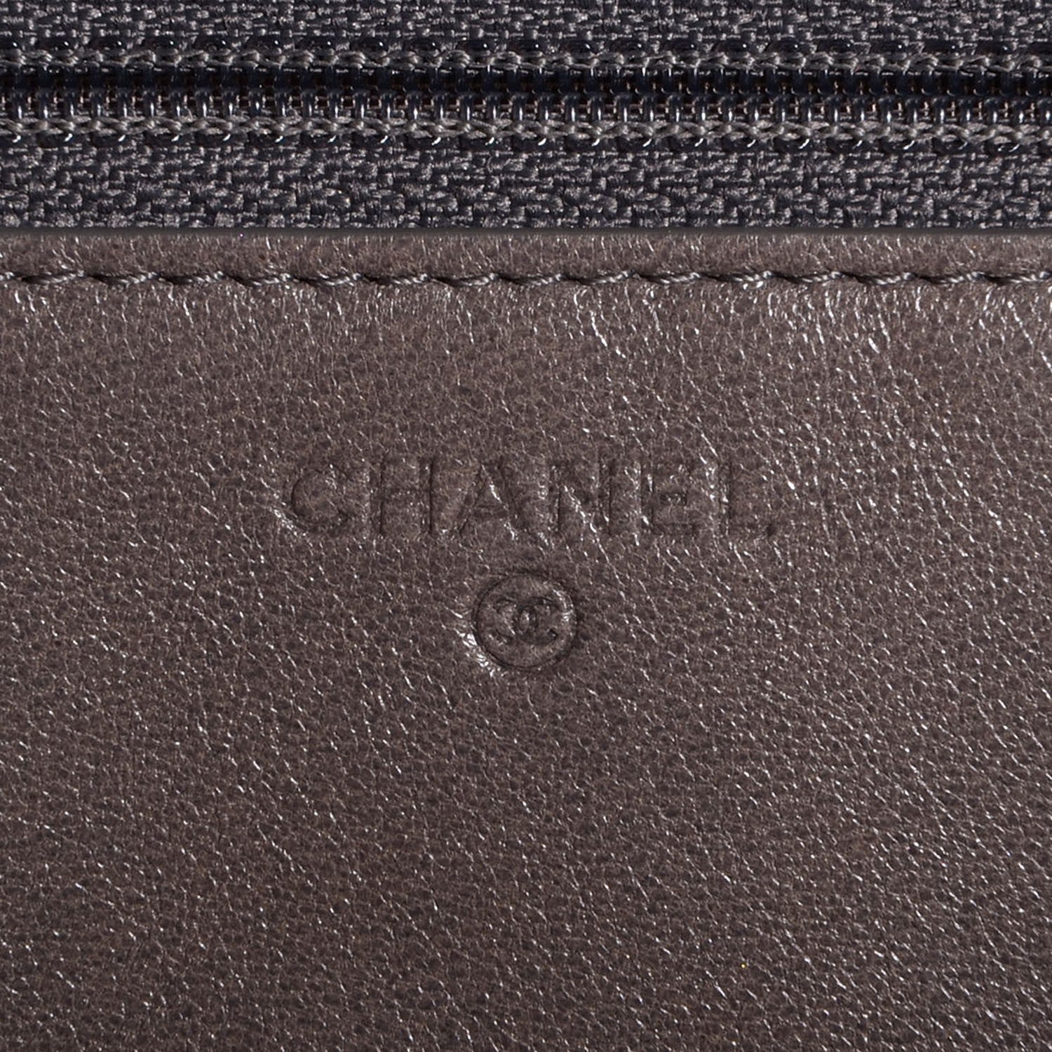 Chanel Lambskin Small Crossbody Flap Grey 6 of 10