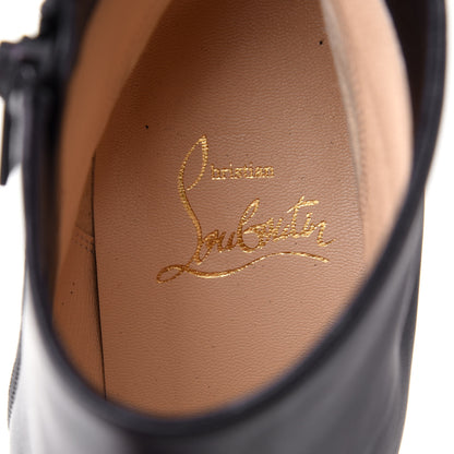 Christian Louboutin Calfskin Turela 85 Ankle Boots 37.5 Black 9 of 10