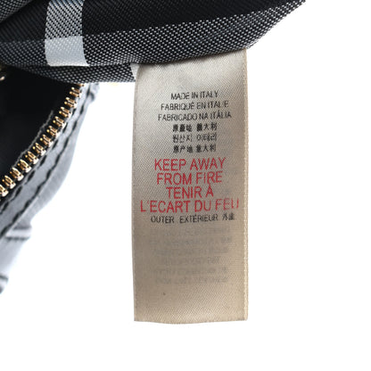 Burberry Calfskin Perforated Ellers Satchel Black 7 of 12
