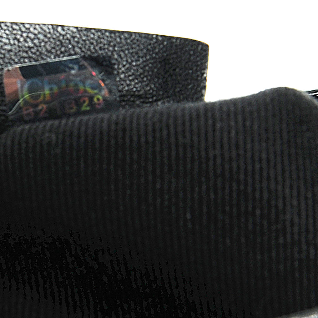 Lizard Embossed Mini Alice Satchel Black White