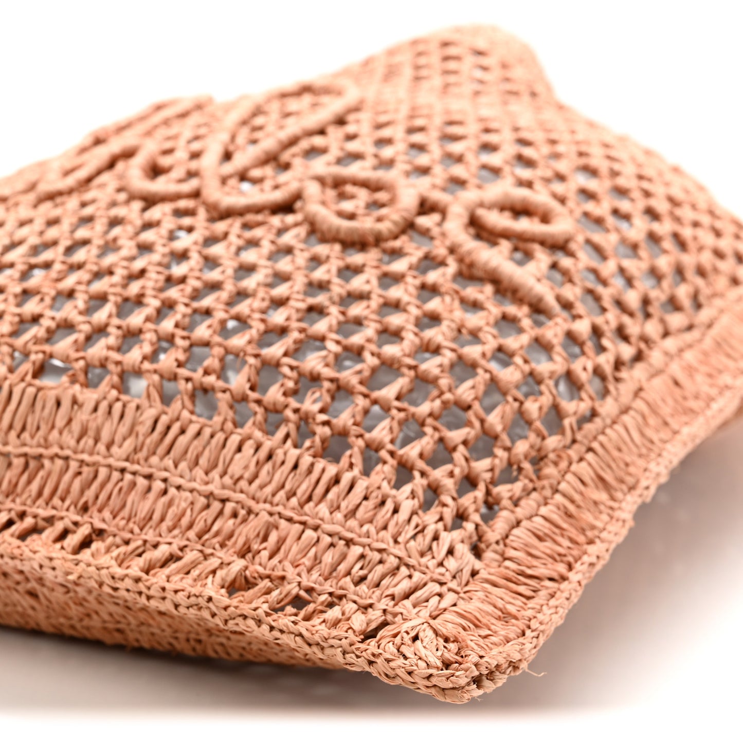 Raffia Summer Banana Tote Summery Beige