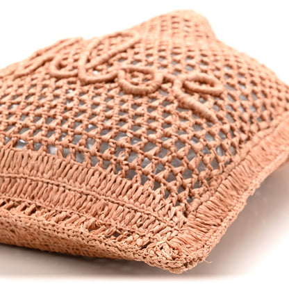 Chloe Raffia Summer Banana Tote Summery Beige 9 of 9