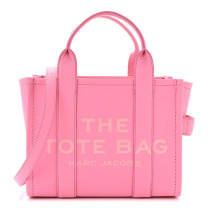 Marc Jacobs Grained Calfskin Small The Tote Bag Petal Pink 1 of 10