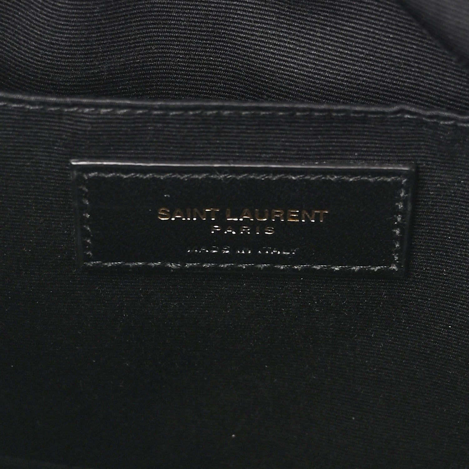 Saint Laurent Calfskin Matelasse Monogram Lou Camera Bag Dark Beige 6 of 10