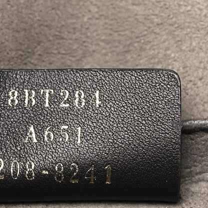 Fendi Vitello Century F is Fendi Bi-Color FF 1974 Embossed Kan I Shoulder Bag Maya Black 7 of 10